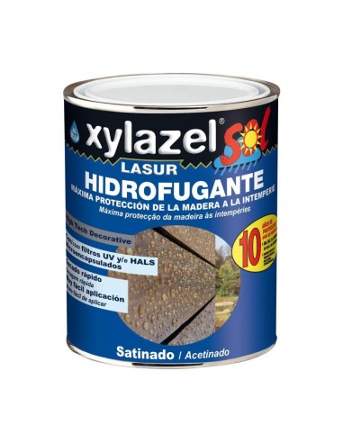 Xylazel lasur hidrofugo 5396973 750ml natura de xylazel caja de