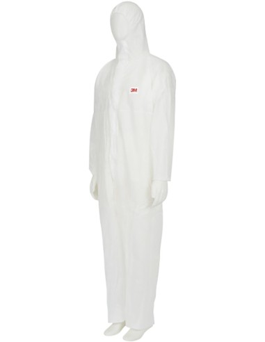 Buzo desechable p4500 blanco talla m de 3m