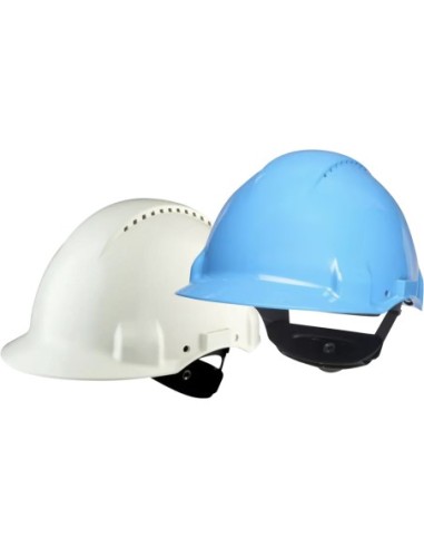 Casco uvicator con rosca g3000nb azul de 3m