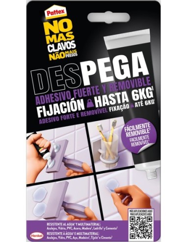 Pattex no+clavos despega 44gr 2970832 de pattex caja de 12