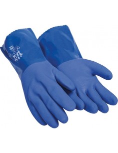 Guante de nitrilo touch azul - Cuatrogasa Profesional